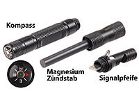 PEARL Feuerstein, Ewiges Streichholz, Magnesium Feuerstarter