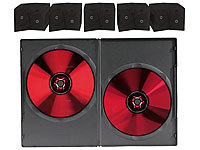PEARL DVD Hüllen slim, DVD-Huellen, DVD Spielehüllen, DVD slim Cases