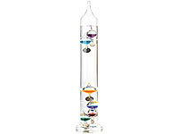 PEARL Galilei Thermometer, Glasthermometer, Goethe Thermometer