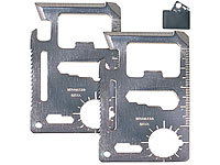 PEARL Multitool Karte, Multitool Scheckkartenformat