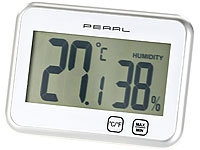 PEARL Raumthermometer Digital, Digitales Zimmerthermometer