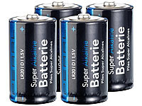 PEARL Batterien LR20, große Batterien, d Batterien Spar