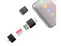PEARL USB Card Reader, Mini USB Card Reader, Mini SD Kartenleser