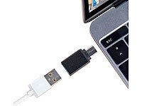 PEARL USB3 Adapter, Kabel USB c auf USB a Buchse, USB c Kabel Adapter