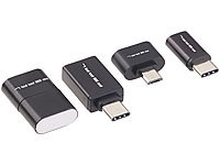 ; USB-3.0-Adapter auf USB Typ C, Micro-USB-Adapter auf USB Typ C 