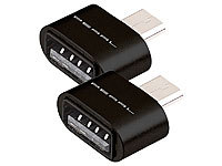 PEARL Micro USB Stick Adapter, USB-Adapter mit Typ A-Buchse
