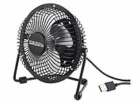PEARL USB Ventilator, Ventilator Tisch, Ventilator mit USB Anschluss