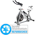 PEARL sports Indoor-Cycle, 18 kg Schwungmasse in 2 Richtungen, Versandrückläufer