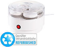 PEARL Joghurt-Fix, Joghurt-Bereiter für zu Hause, Jogurt-Bereiter