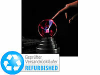 PEARL Lichteffekt-Plasmakugel, USB-Plasmakugeln, Plasma Ball Lampen