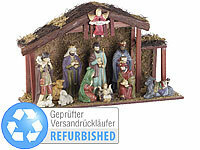 PEARL Krippe Weihnachten, Krippe Weihnachten beleuchtet