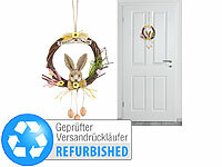 PEARL Osterdeko Weidenkranz, Deko-Osterkranz, Osterkranz Weide