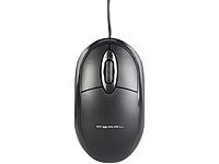 PEARL Computermaus, Kabel Maus, Maus Computer, USB Mouse