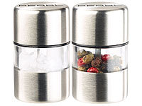 PEARL Salzstreuer, Mini Salzstreuer, Gewürz-Mühle