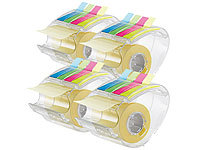 PEARL Post-It-Roller, Haftnotizenspender, Klebezettelblock