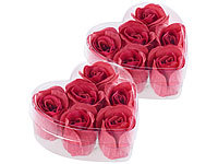 PEARL Baderosen, Seife mit Rose, Rosenkopf-Seife