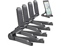 PEARL Faltbarer Tabletständer, Tabletstaender, Faltbarer Tablethalter