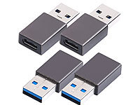PEARL Laptop Zubehör, USB C Adapter auf USB 3.0, USB Kupplung