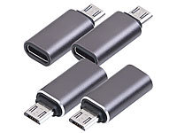 PEARL Typ-C-Adapter, Aufladung USB-Gerät USB-Anschluss, USB Kupplung