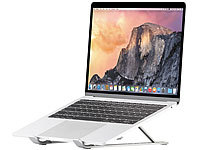 PEARL Laptopständer, Notebook Halter, Aufsteller, Laptoperhöhung