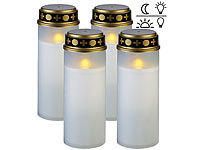PEARL Grabkerzen LED, LED-Kerze Grablicht