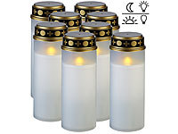 PEARL LED-Grablicht-Kerze, LED-Grablichter Flacker-Funktion