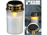 PEARL Solar Grablicht, Solar LED Grablichter