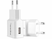 PEARL Usb Netzstecker, Usb-Netzteil-Adapter, USB Ladegerät Stecker
