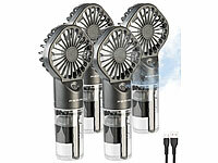 PEARL Gesichtsspray-Ventilator, Handheld-USB-Ventilator