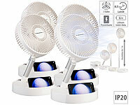 ; USB-Akku-Tischventilatoren mit LED-Leuchten USB-Akku-Tischventilatoren mit LED-Leuchten USB-Akku-Tischventilatoren mit LED-Leuchten 