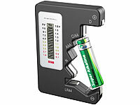 PEARL Batteriemessgerät, Batterietestgerät, Akkutester