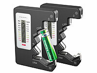 PEARL Batterientester, Digitaler Batterietester, Batterietester kaufen