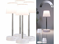 PEARL Led Tischleuchte, Led Akku Tischleuchte, Led Akku Tischlampen