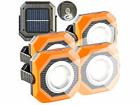 PEARL Camping Arbeitsleuchte, Akku-COB-LED-Arbeitsleuchte