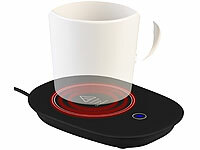 PEARL Kaffeetassenwärmer, Warmhalteplatte, USB Kaffeewärmer