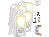 PEARL LED Treppenleuchten, LED-Nachtlicht mit Bewegungssensor