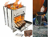 PEARL Campingofen, Campingofen Holz, Camping Grill, Feuerstelle