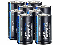 PEARL Monozellen, Batterie LR 20, Batterien alkalisch