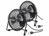 PEARL USB-Tisch-Ventilator, Mini USB Tisch Ventilator