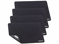 PEARL Mauspad für Laptop, Mikrofaser-Mousepad, Mousepad-Tuch