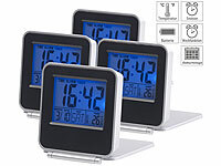 ; Funk-Wecker mit Thermometern Funk-Wecker mit Thermometern Funk-Wecker mit Thermometern 
