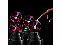 PEARL USB-Plasma-Ball, Plasma Ball Lampen, Plasmakugel