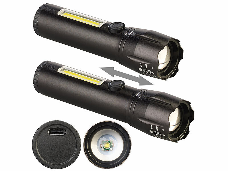 ; LED-Taschenlampen mit Arbeitsleuchte LED-Taschenlampen mit Arbeitsleuchte LED-Taschenlampen mit Arbeitsleuchte 
