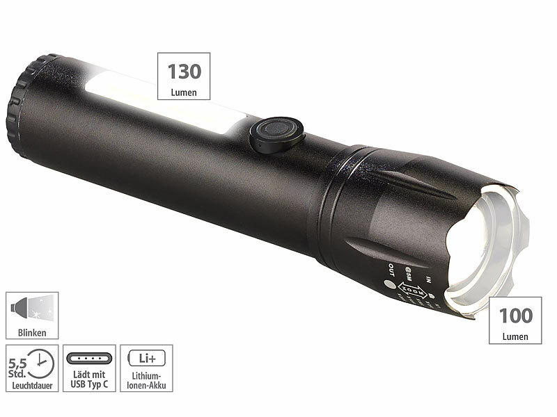; LED-Taschenlampen mit Arbeitsleuchte LED-Taschenlampen mit Arbeitsleuchte LED-Taschenlampen mit Arbeitsleuchte 