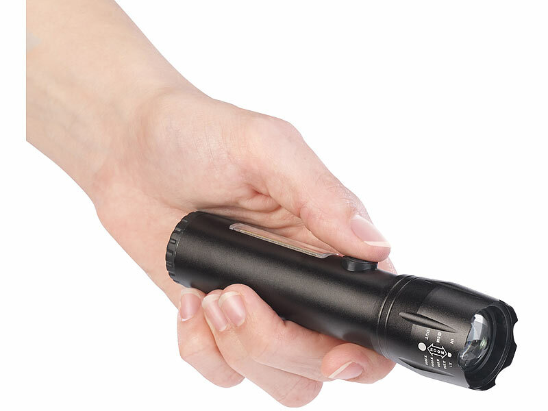 ; LED-Taschenlampen mit Arbeitsleuchte LED-Taschenlampen mit Arbeitsleuchte LED-Taschenlampen mit Arbeitsleuchte 